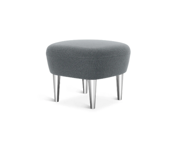 WINGBACK - Upholstered fabric footstool by Tom Dixon - view 3